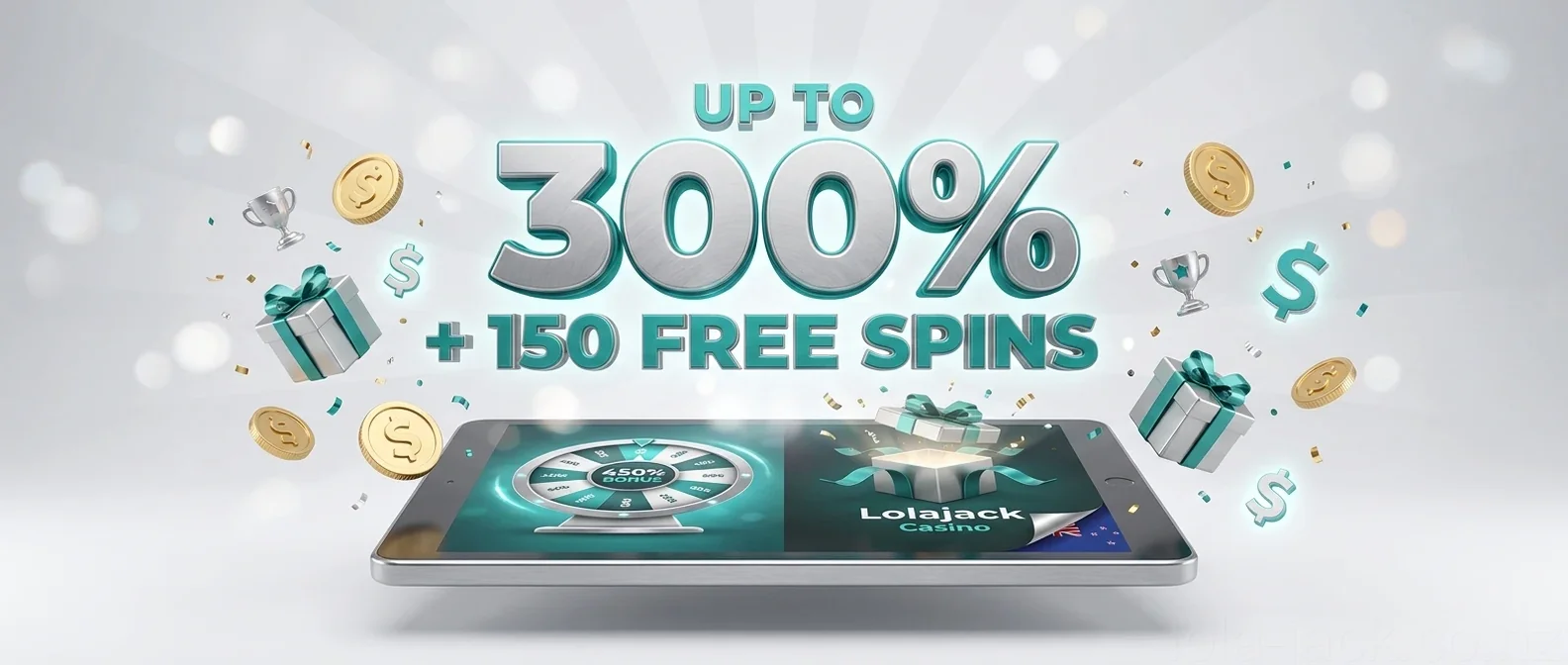 Up to 300% + 150 Free Spins